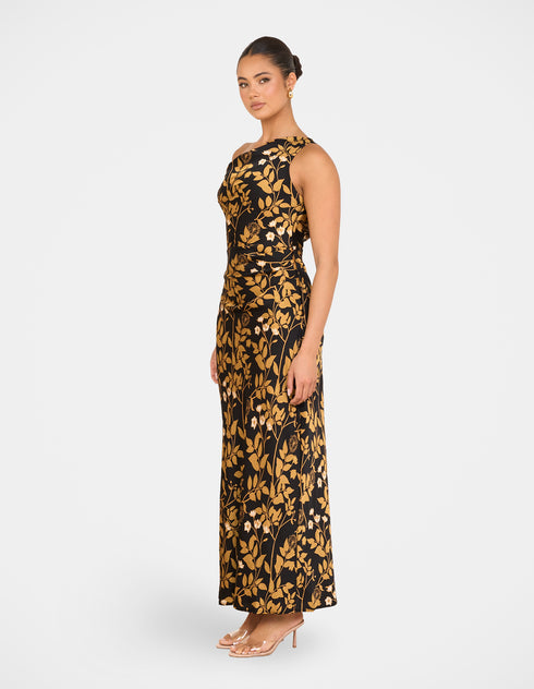 Veria One Shoulder Maxi Dress