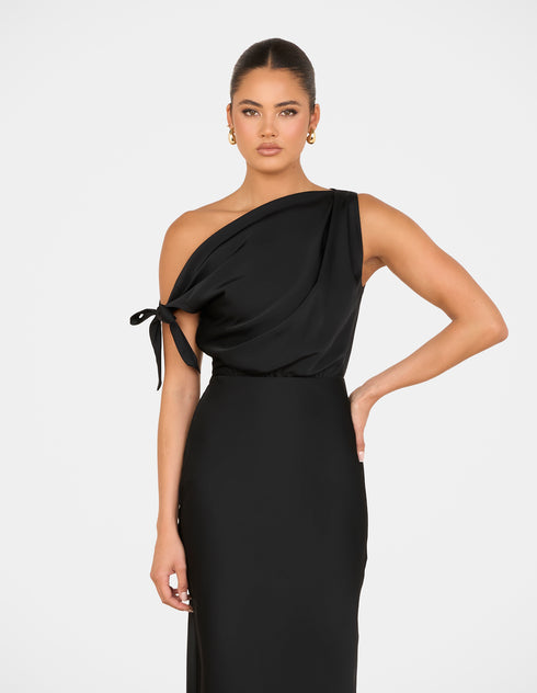 Zaira Cowl Maxi Dress