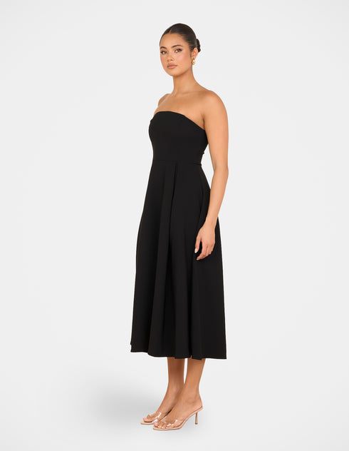 Greta Strapless A-line Dress