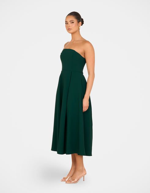 Greta Strapless A-line Dress