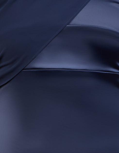 Vanya Strapless Satin Gown