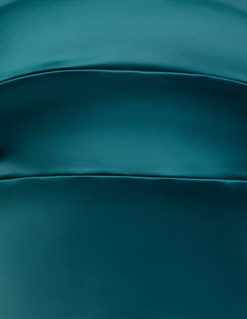 Vanya Strapless Satin Gown