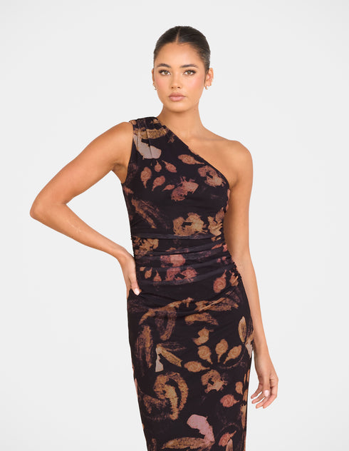 True One Shoulder Maxi Dress