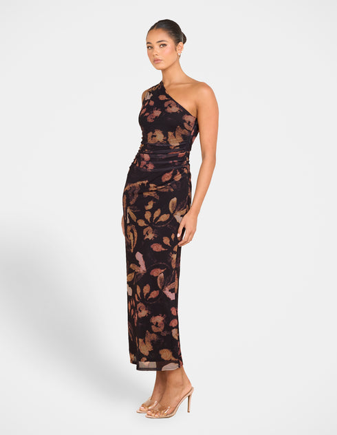 True One Shoulder Maxi Dress