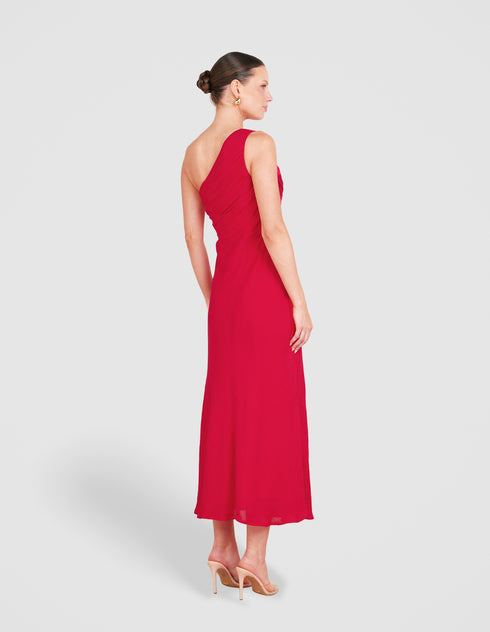 Harvey One Shoulder Maxi Dress