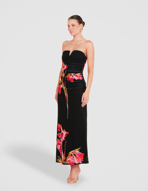 Youlia Strapless Maxi Dress