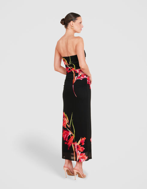 Youlia Strapless Maxi Dress