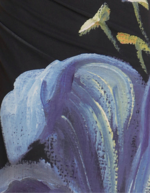 Paris Printed Mesh Maxi Dress