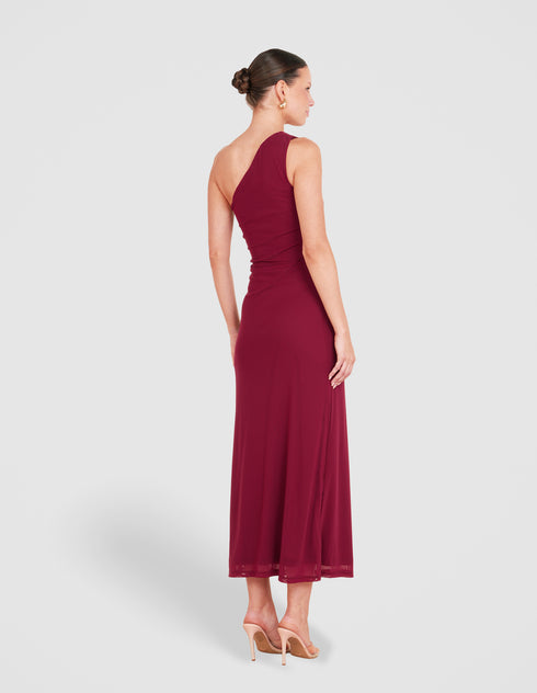 Olga Mesh Maxi Dress