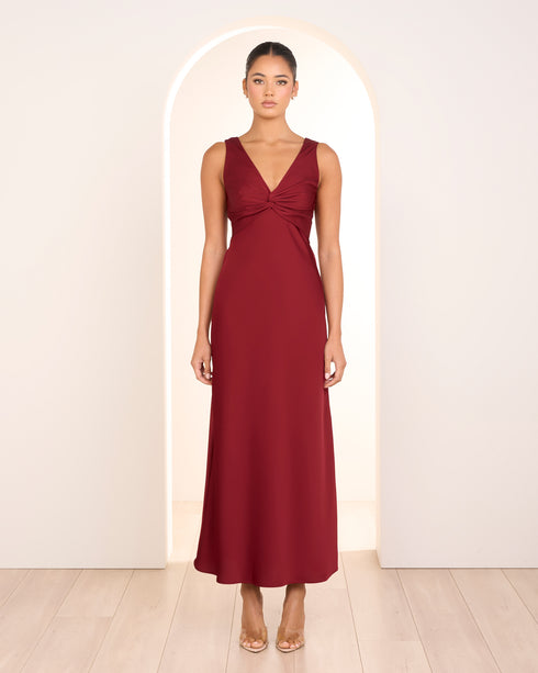 Ora Twist Front Maxi Dress