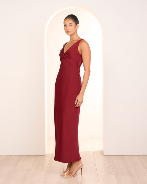 Ora Twist Front Maxi Dress