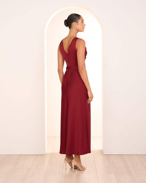 Ora Twist Front Maxi Dress