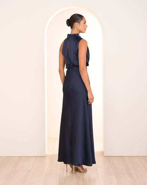 Otillie High Neck Gown