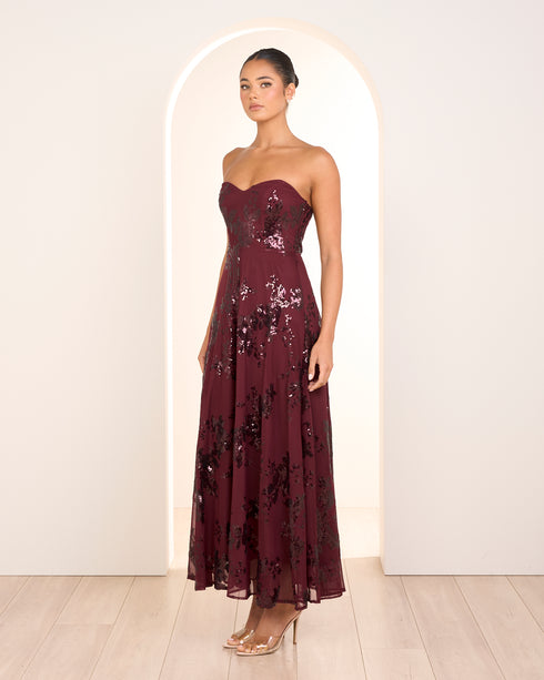 Zalia Sweetheart Strapless Gown