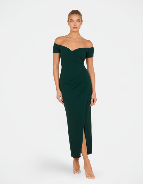 Jamie Off Shoulder Midi Dress
