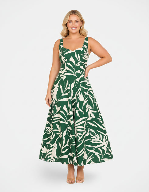 Magnolia A-line Maxi Dress