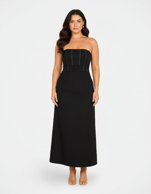 Yaris Strapless Maxi Dress