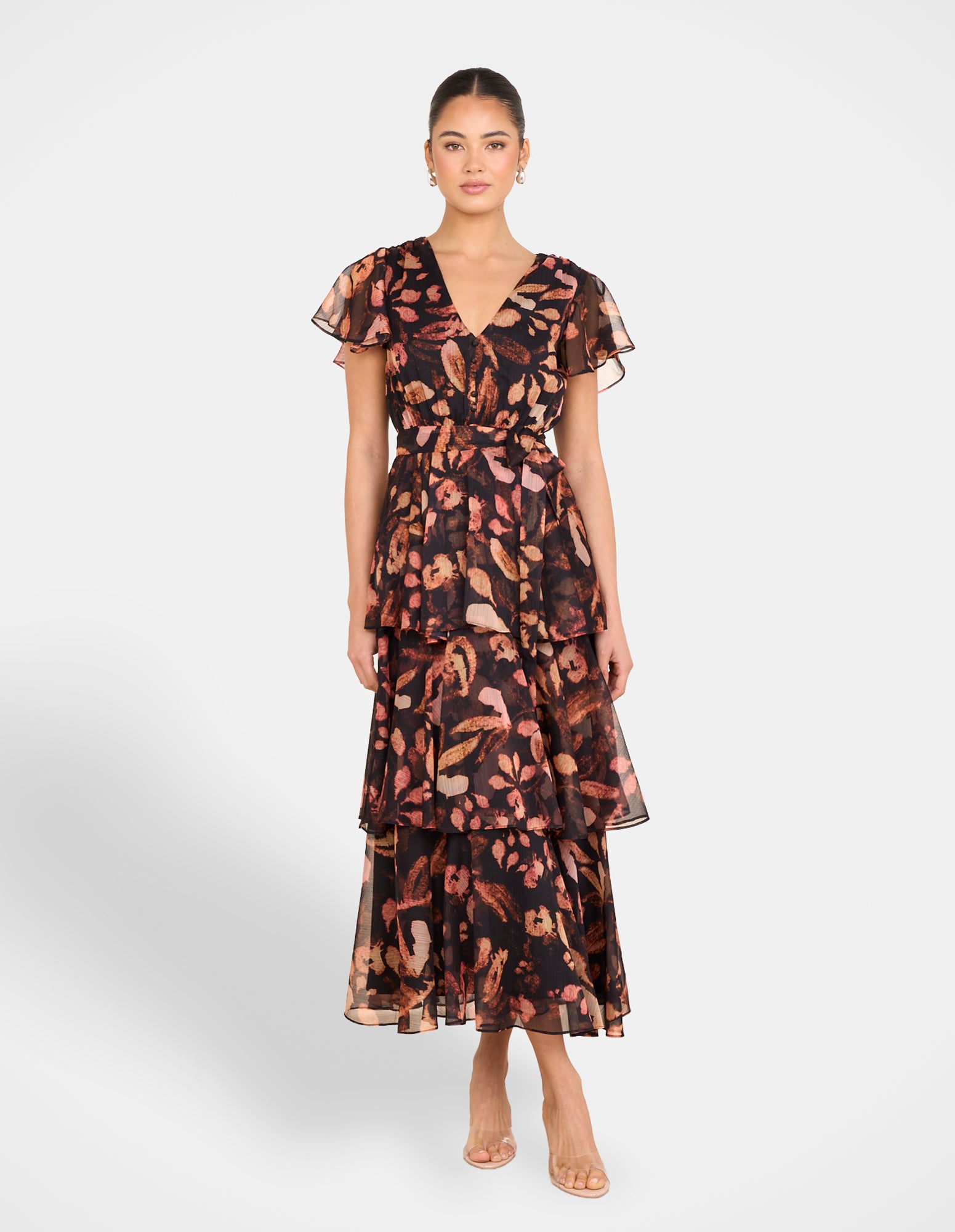 felicia ruffle maxi dress Cocktail Dresses Online - Shop Maxi Dresses