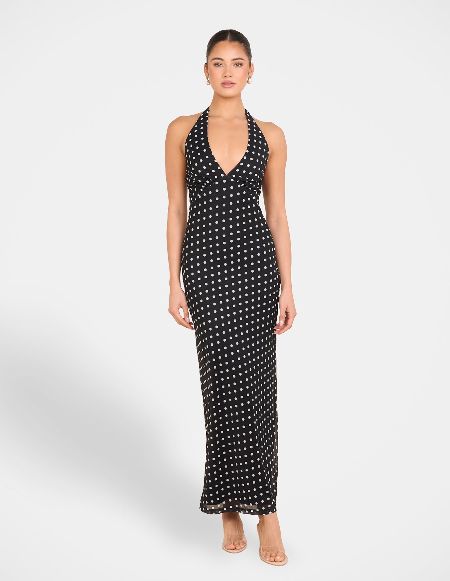 polka dot mesh overlay dress Cocktail Dresses Online - Shop Maxi Dresses