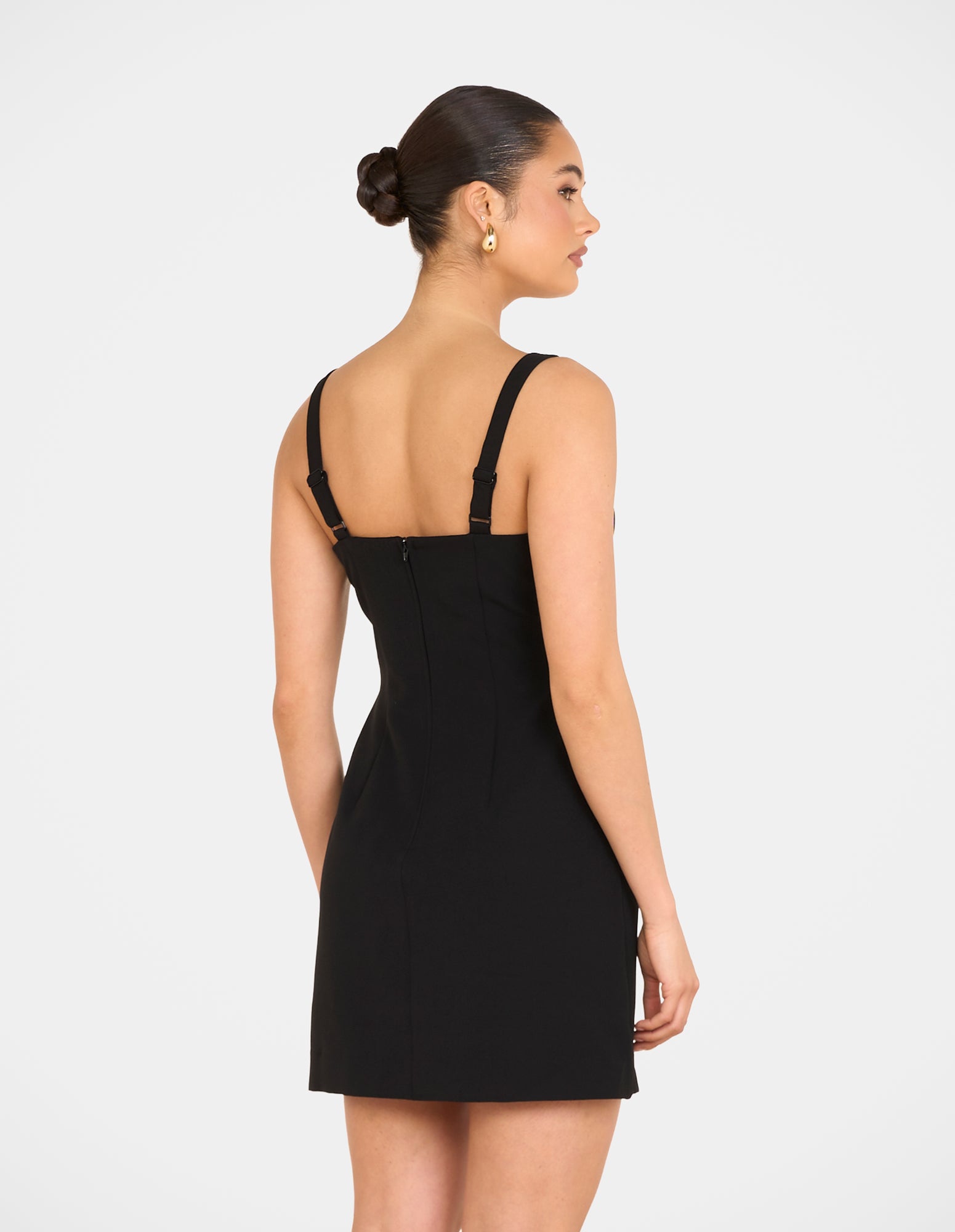 sachin and babi light blue dress Straight Lines Mini Dress