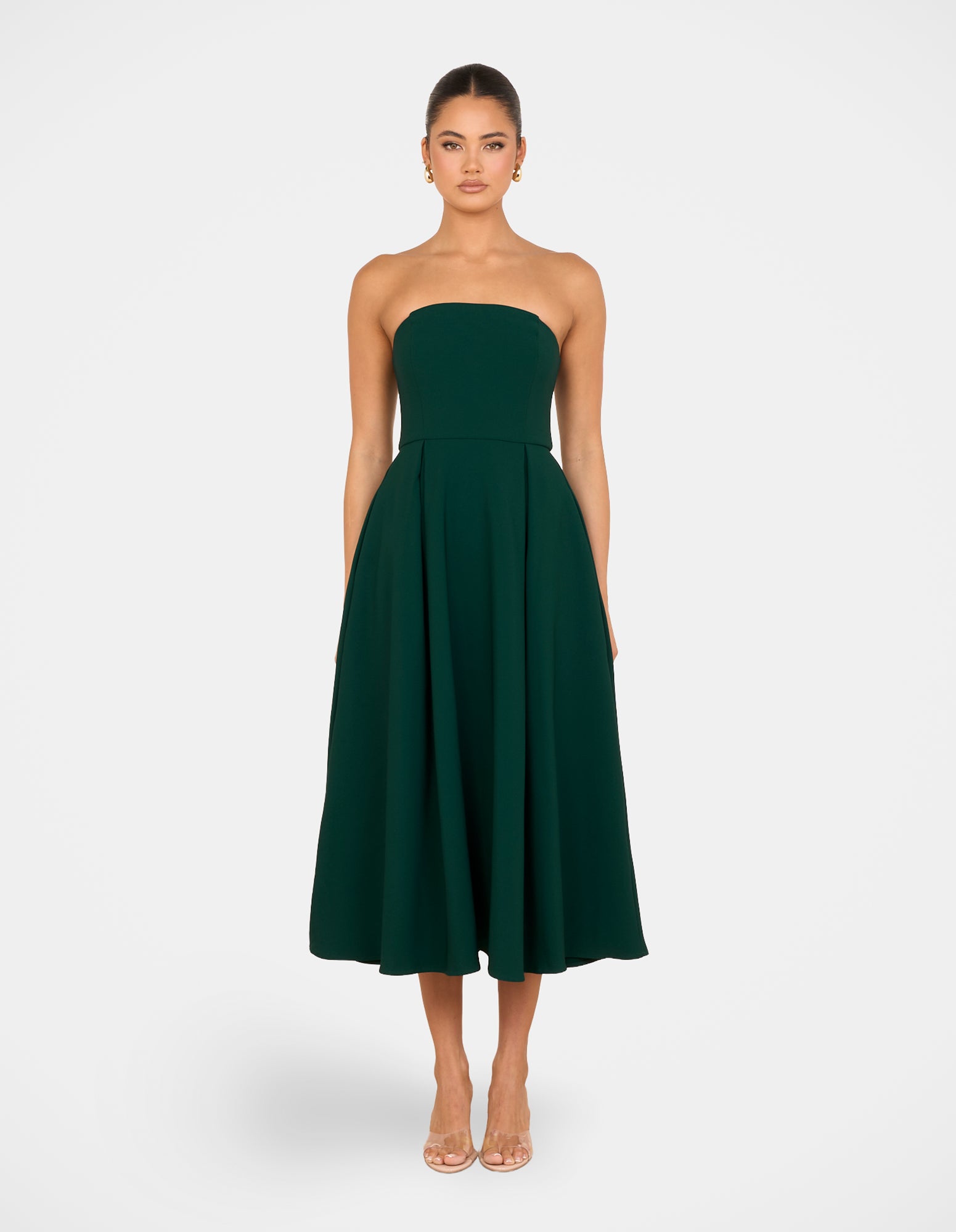 chinese dress ladies Proenza Schouler Fia Strapless Pleated Handkerchief Maxi Dress, Women's, 6, Casual & Work Dresses Maxi Dresses main image 1