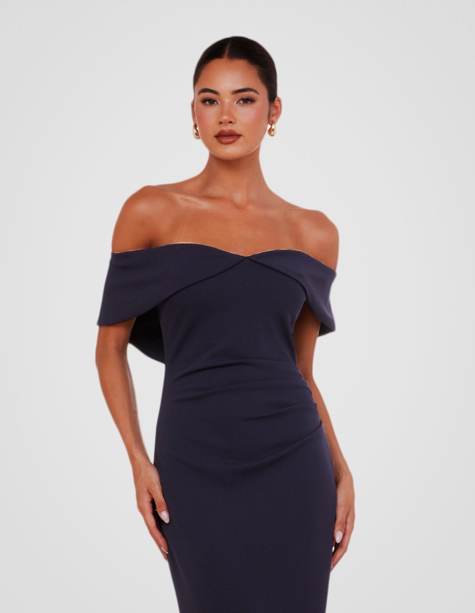 off the shoulder formal dress australia Ella Teal Off Shoulder Formal Maxi Dress