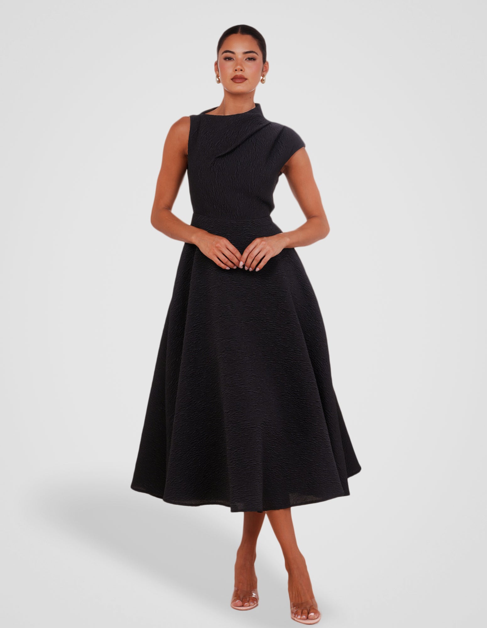 marlo midi dress Marlo Beaded Halter Midi Small